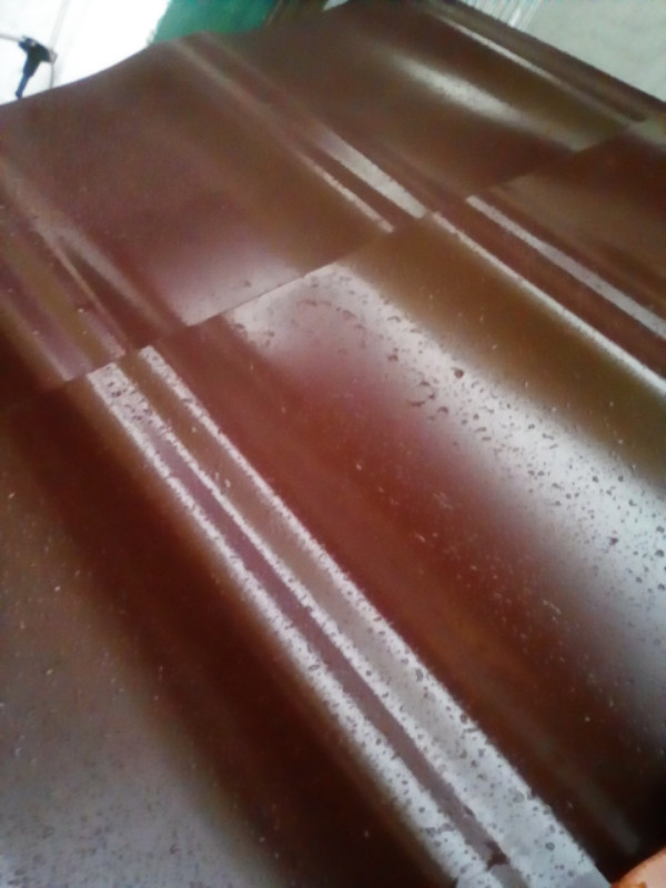 Модульна черепиця БудМат Х Мatt Терракот 30 лет гарантии. - Зображення 4