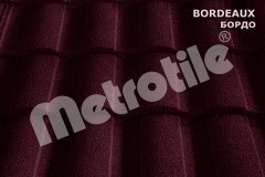 Композитна металочерепиця Metrotile Roman Bordeaux - Зображення 8