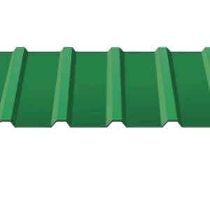 Профнактил покрівельний С-18 (колір 6005 — зелений, глянець) метал Китай