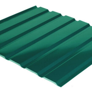 Профнактил фасадний, стіновий С-18 (колір 6005 — зелений, глянець) метал Китай