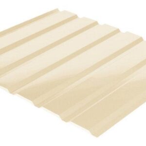 Профнактил фасадний, стіновий С-18 (колір 1015 — бежевий, глянець) метал Китай