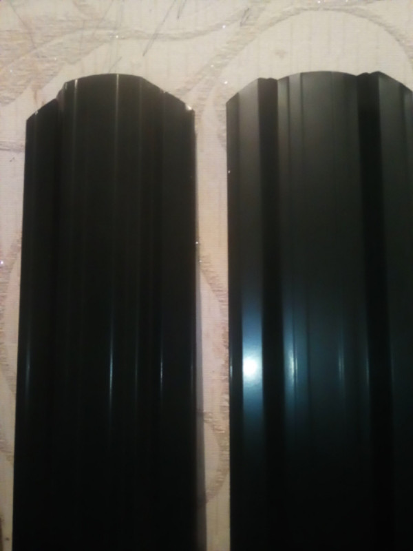 Забір штакетник трапецієподібний металевий зелений двобічний глянець — довжина від 50 см до 2 метрів. - Зображення 3