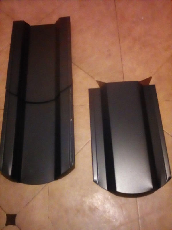 Dahservise трапецієподібний штакетник (113 мм*50 см) темно-сірий глянець 0.45 мм, RAL 7024. - Зображення 4