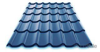 Металочерепиця Атланти 0,45 мм RAL 8017 , лист - 500 мм - Зображення 9