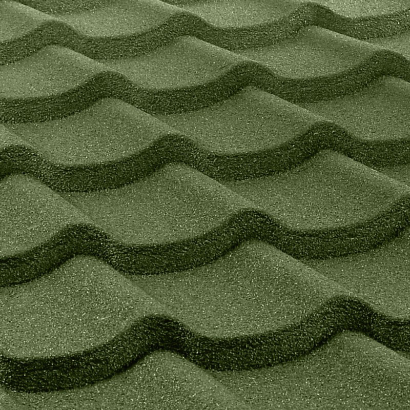 Композитна черепиця QueenTile Standard Green 3-тайловий - Зображення 4