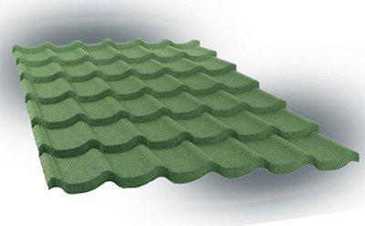 Композитна черепиця QueenTile Standard Green 3-тайловий - Зображення 5