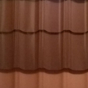 Модульна черепиця Венеція budmat X-matt 8017 коричнева.