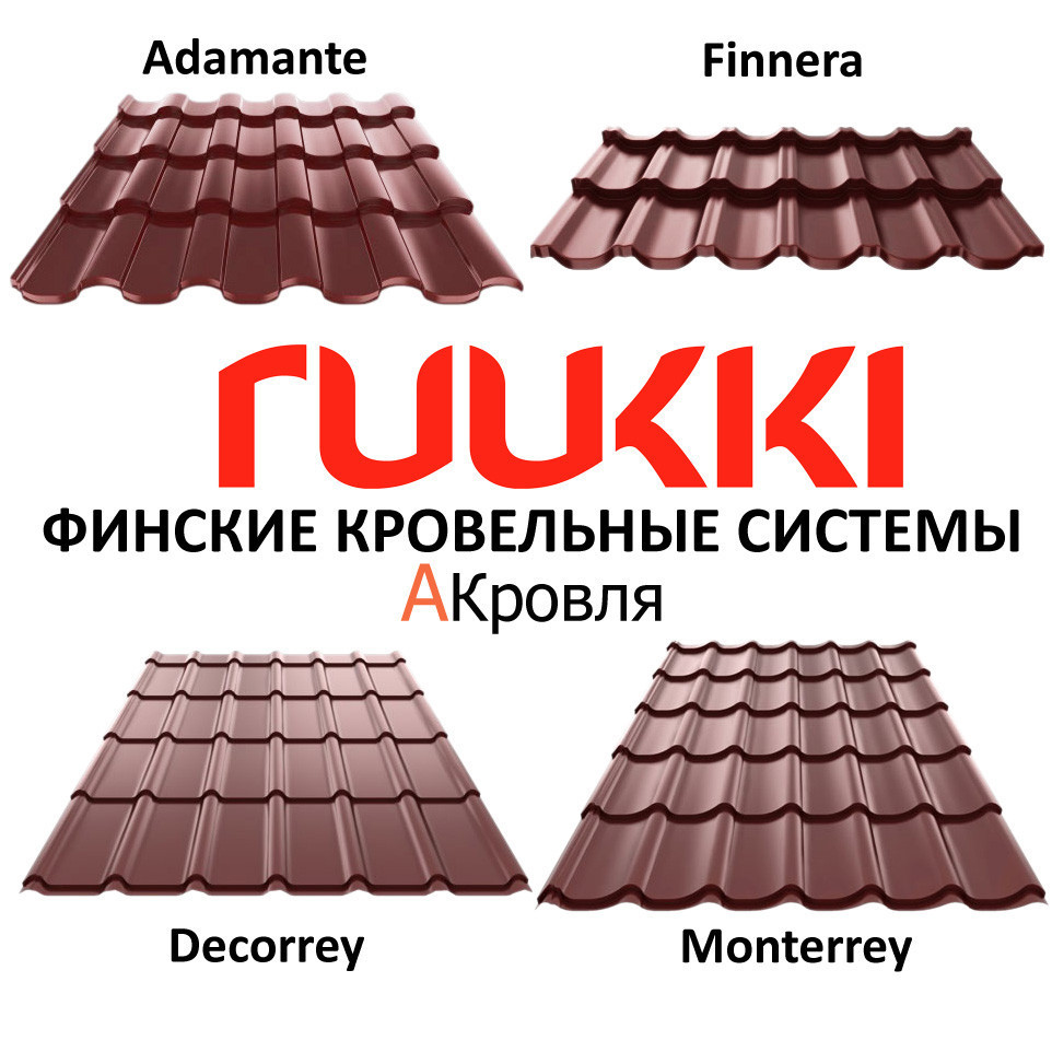 Металочерепиця Ruukki DECORREY Grand™ 30 Rough matt RR 887 - Зображення 10