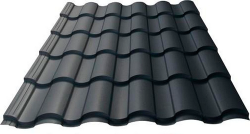 Металочерепиця "Trevizo" Thermasteel, ral 9005 0,45 matt Китай - Зображення 8