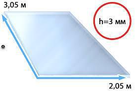 Полікарбонат монолітний прозорий бронзовий 4 мм — ® POLYGAL.Лист 3.05м/2.05м - Зображення 7