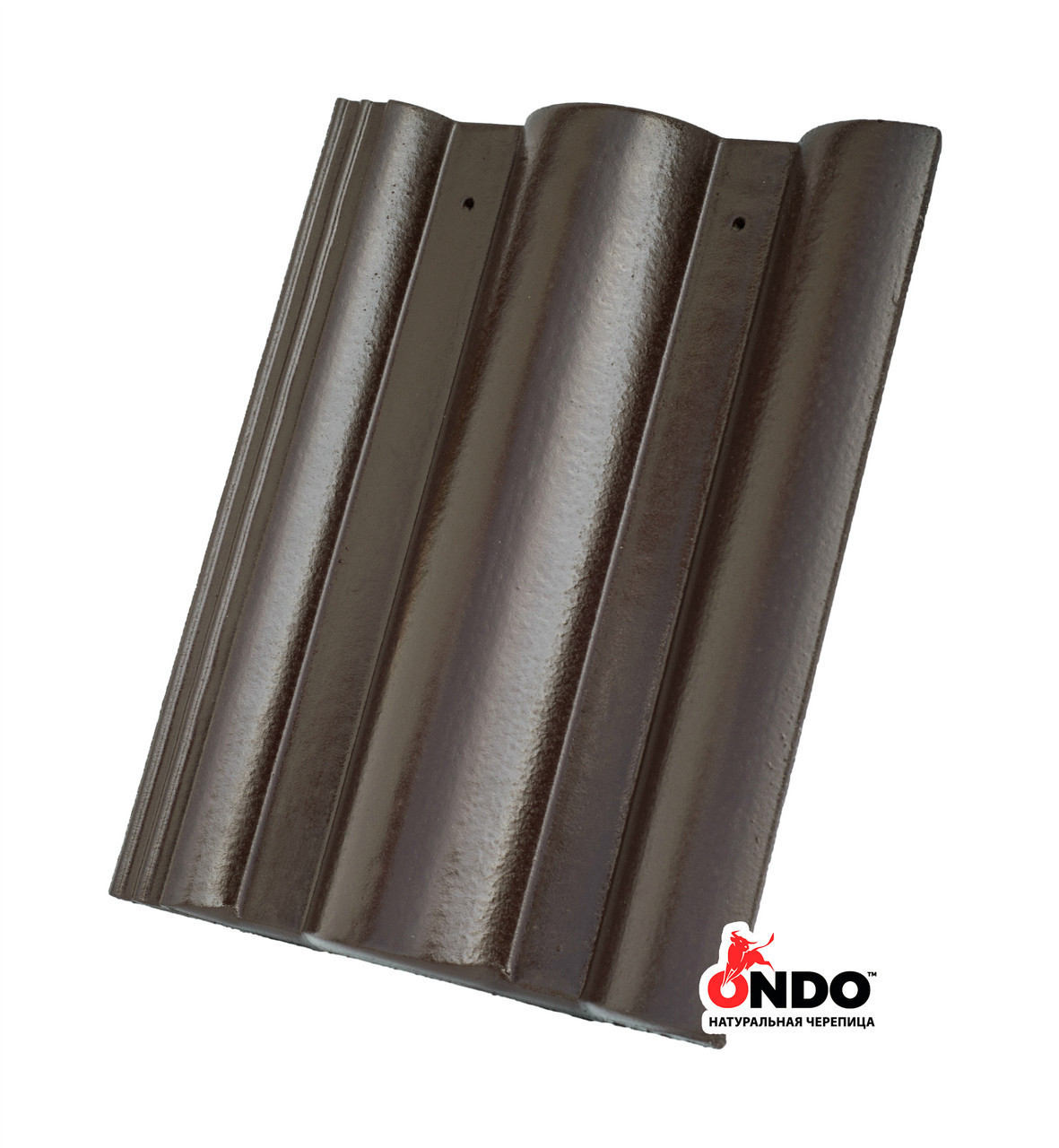 Натуральна черепиця ONDO Marron (ОНДО коричневий) - Зображення 2