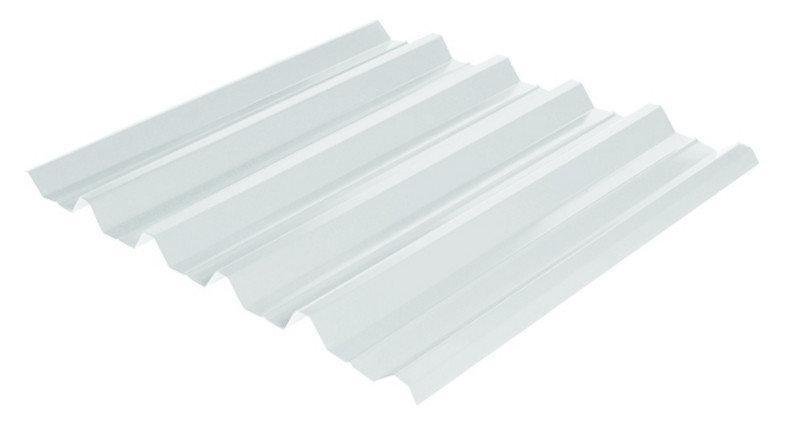 Профнактил несе T.R.COMPANY, НС-44 колір 9003 білий, глянець метал 0,45 мм Китай