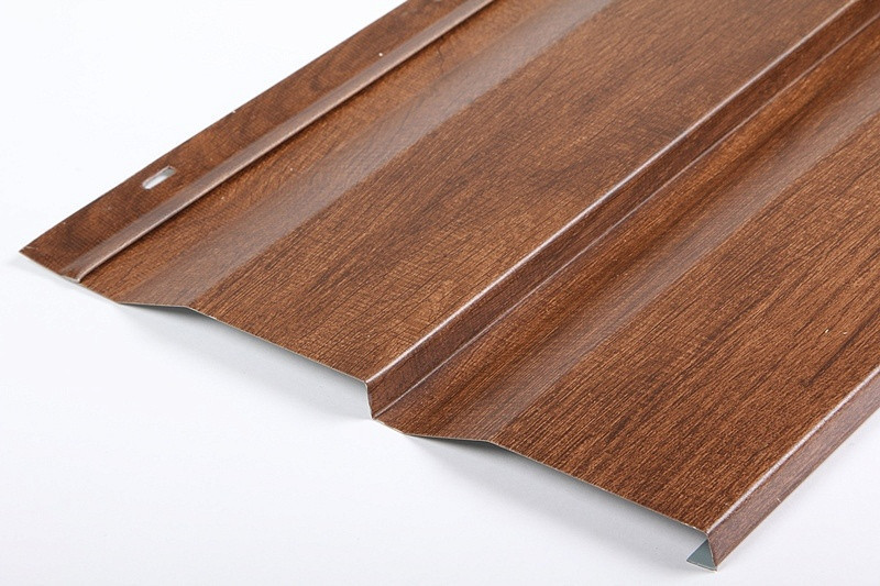 Металосайдинг корабельна дошка Клен 0.4 ми - Зображення 2