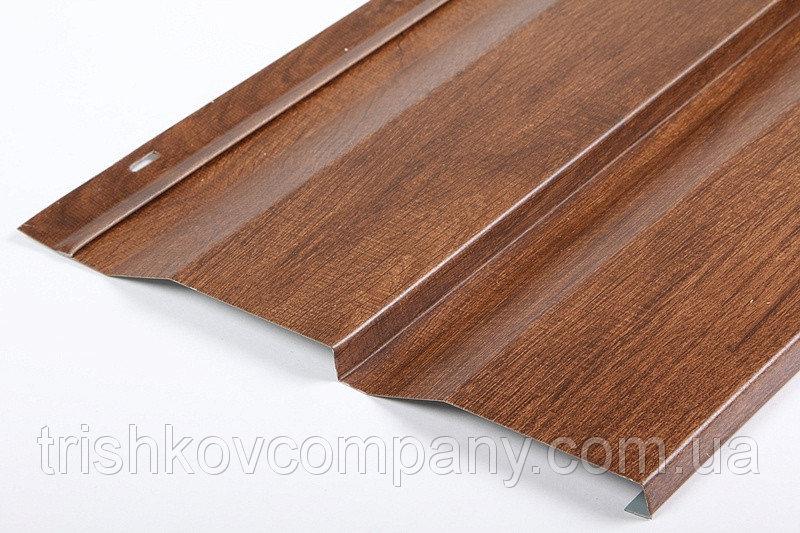 Фасадна панель — Корабельна дошка золотий дуб 0.4 мм Юж. Корея - Зображення 2