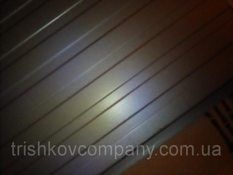 Металосайдинг вертикальний ⁇ 0,5 мм ⁇ Тип А ⁇ PSM profile ⁇ RAL 9006 - Зображення 7