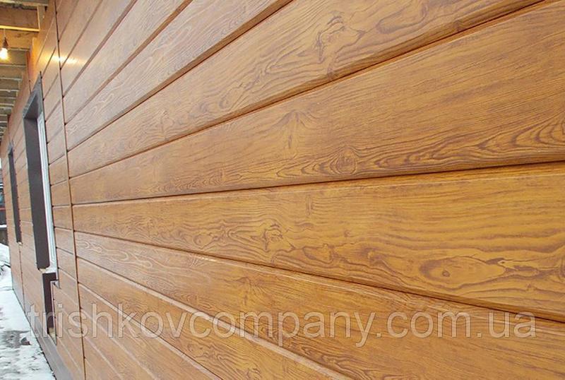 Металосайдинг Дошка No1 Золотий дуб (0,4 мм Китай) "ДахСірвіс" - Зображення 7