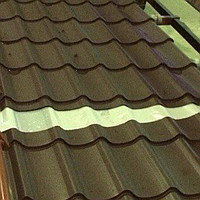 Металочерепиця Pruszynski Szafir 400 мм ⁇ RAL 3005 ⁇ 0,45 мм - Зображення 8