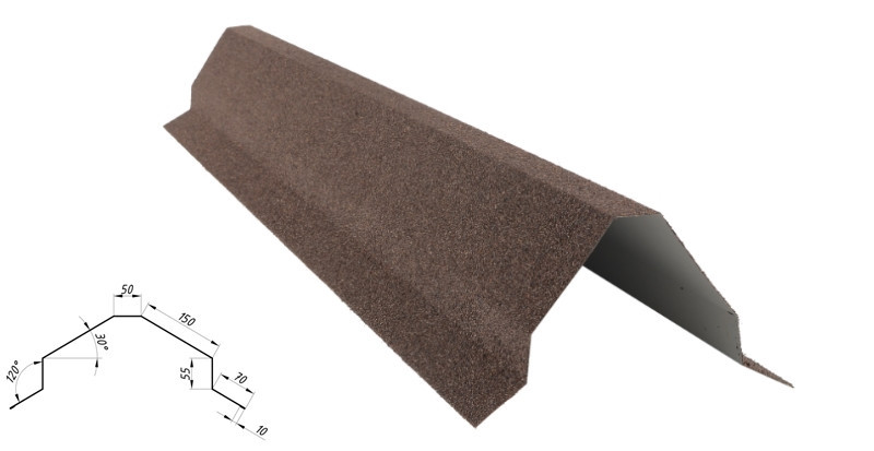 Планка ковзана трикутного велика Queentile