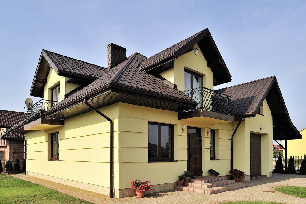 Металочерепиця Blachy Pruszynski szafir 0.45 мм РЕMA RAL 8017 - Зображення 6