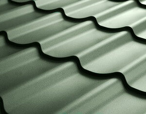 Металочерепиця ТАЙЛ 0.45 мм 6020 матт Китай