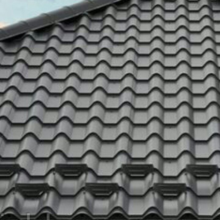 Металочерепиця — Ruukki Armorium ⁇ RR 23 ⁇ темно-сірий ⁇ Pural Matt BT ⁇ - Зображення 4