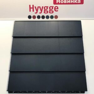 Модульна плоска черепиця Ruukki Hyygge RR — Н2Н мокрий асфальт