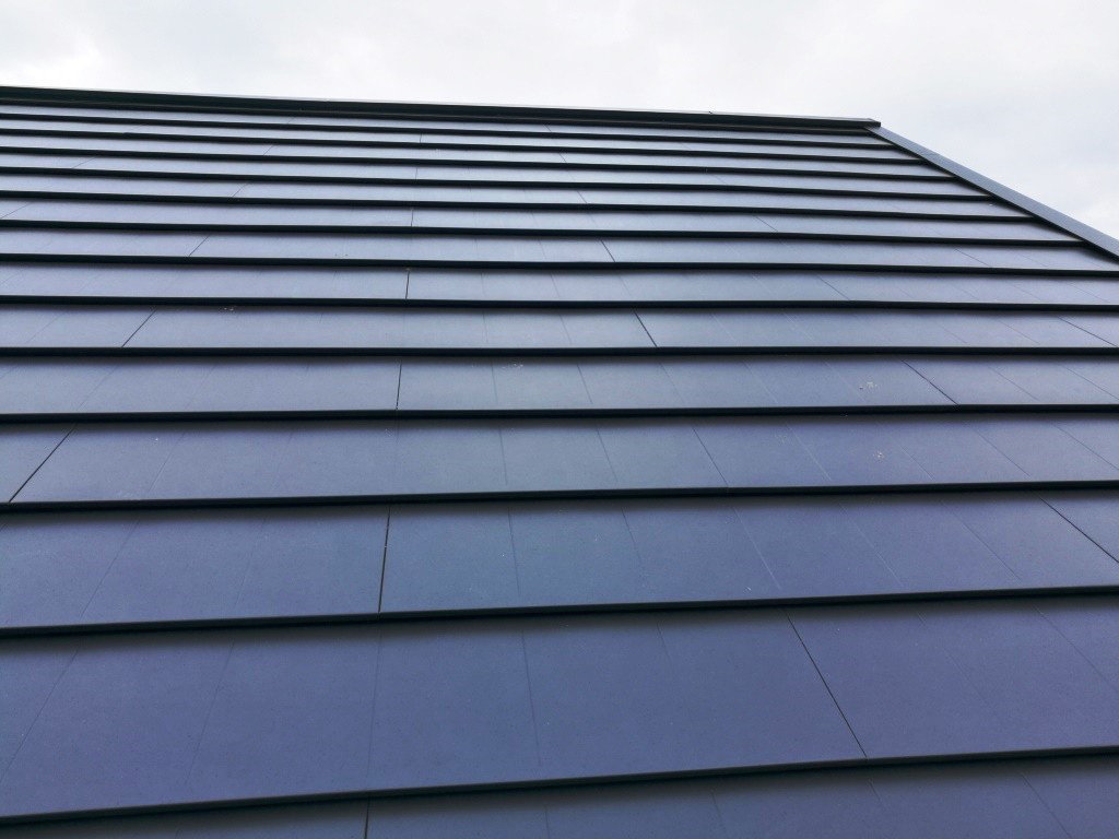 Модульна плоска черепиця Ruukki Hyygge RR — Н2Н мокрий асфальт - Зображення 4