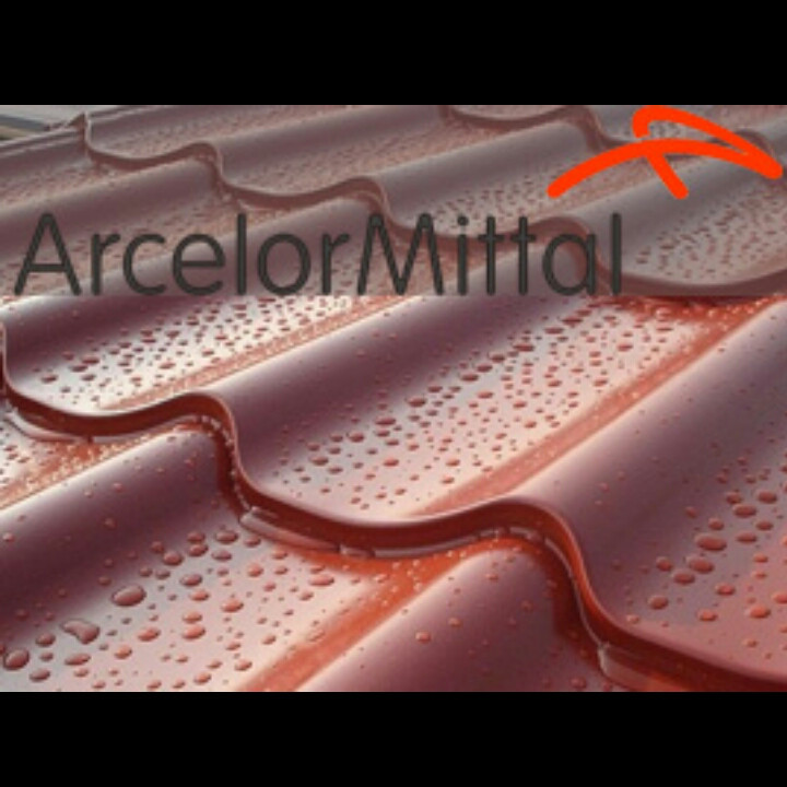 Металочерепиця Німеччина 0,5 мм 9003, ArcelorMittall. - Зображення 5