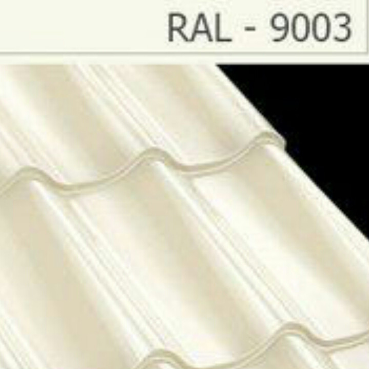 Металочерепиця Rauni Mini 200 mm — RAL 9003 (біла) 0,5