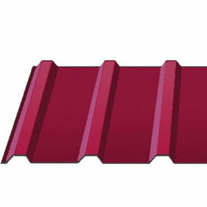 Профнастил покрівельний бордовий С-18 RAL 3005 (японська фарба n)