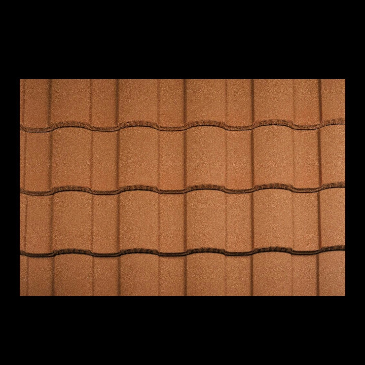 Композитна модульна черепиця "Metrotile Roman" (Роман) колір Terracotta. - Зображення 2