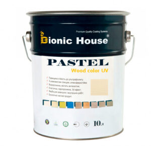 Фарба для дерева Pastel Wood Color ⁇ Bionic-House ⁇ 10 л ⁇ Капучино Р-203