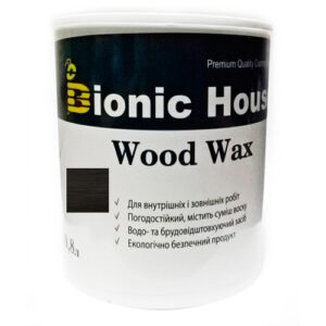 Фарба для дерева WOOD WAX Bionic-House 0,8 л Чорне дерево А120