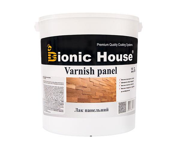 Лак для дерева панельний Bionic-House 2,5 л Безбарвний Матовий