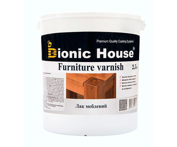 Лак меблевий Joncryl Bionic-House 2,5 л Безбарвний Матовий