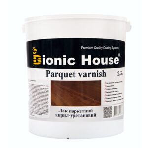 Лак паркетний Bionic-House 2,5 л Безбарвний