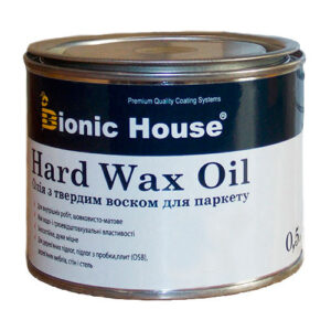 Олія для підлоги з твердим воском Bionic-House 0,5 л Безбарвна