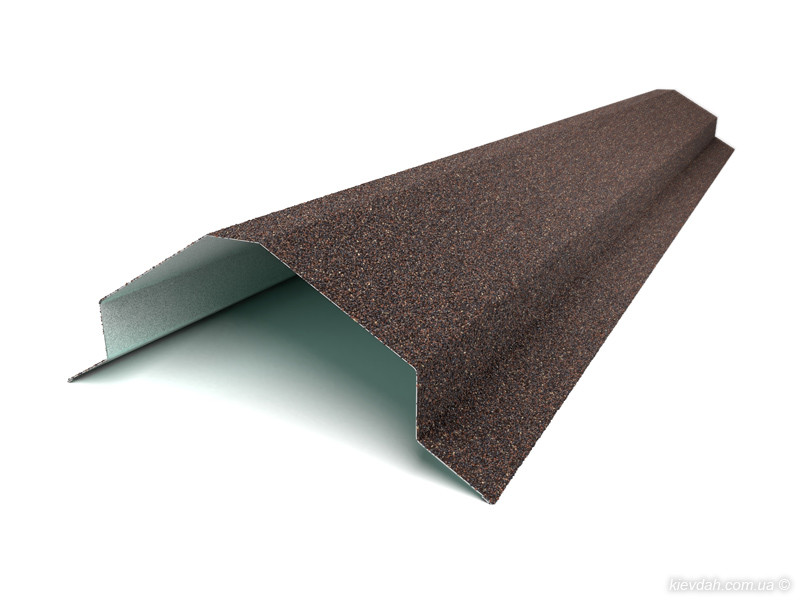 Композитна металочерепиця QueenTile Стандарт Кава (6-ти Таловий лист) - Зображення 10