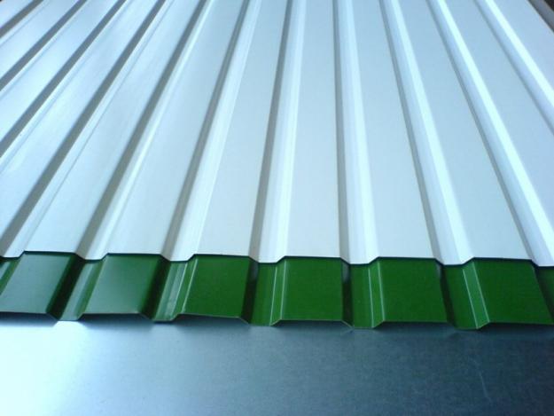 Профнактил фасадний С-10 (колір 9006 — сріблястий, глянець) метал Китай - Зображення 3