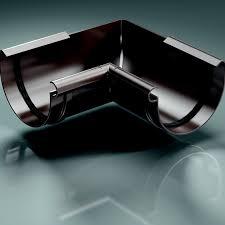 Торцевий кронштейн жолоба ProAQUA Ø 150 мм коричневий - Зображення 5