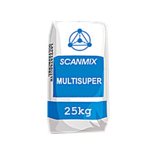 Клійна суміш Scanmix Multisuper, сірий (25 кг)