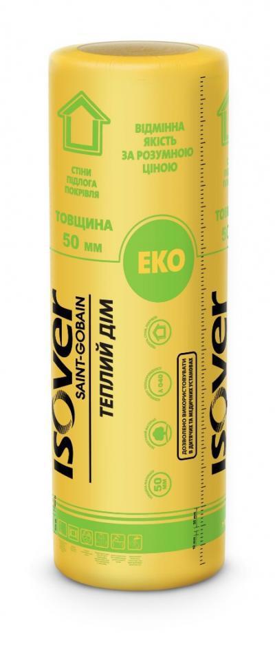 Утеплювач ISOVER (ІЗОВЕР) Теплий будинок 13,396 м2/упк - Зображення 2