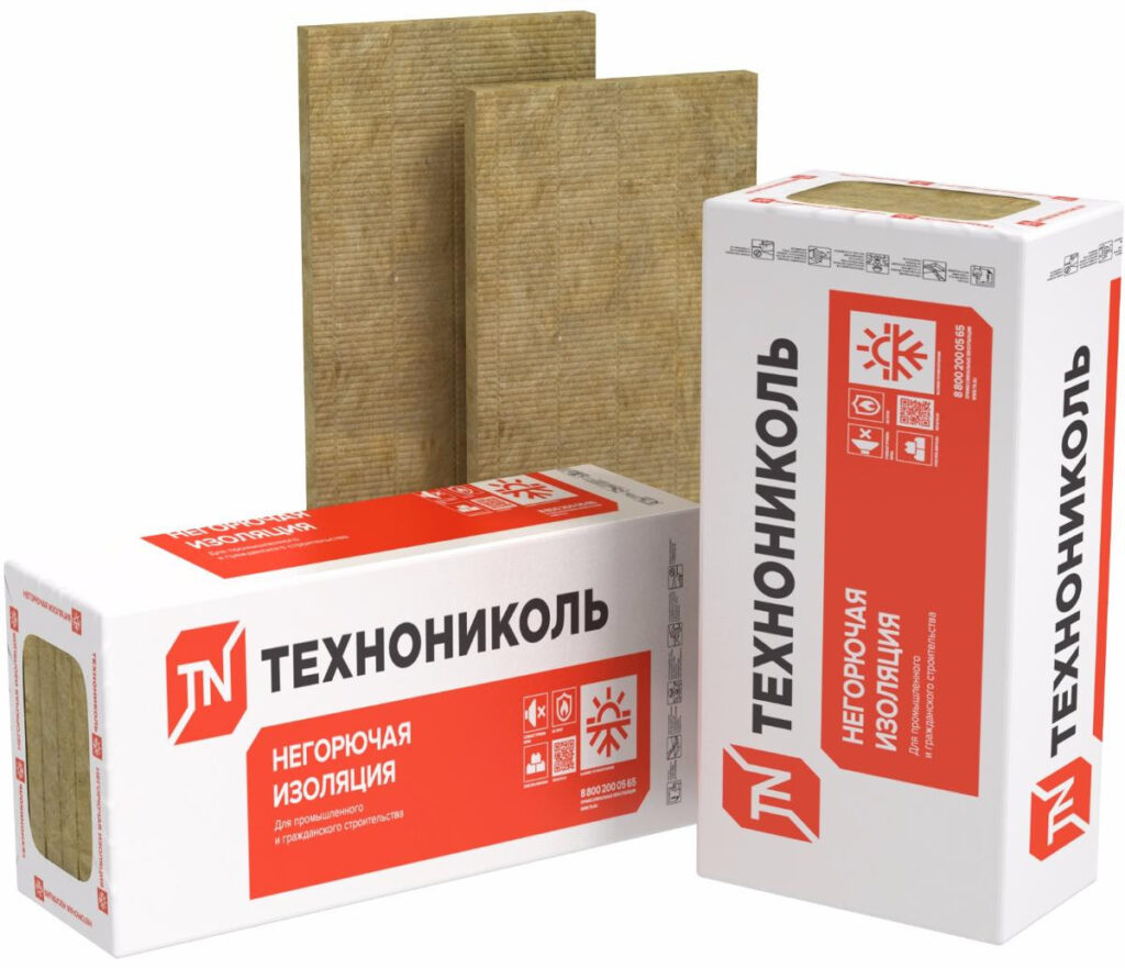 Базальтовий утеплювач ⁇ "Технофас Ефект" ⁇ 100 мм ⁇ (1,44 м2/упк) ⁇ Техноніколь