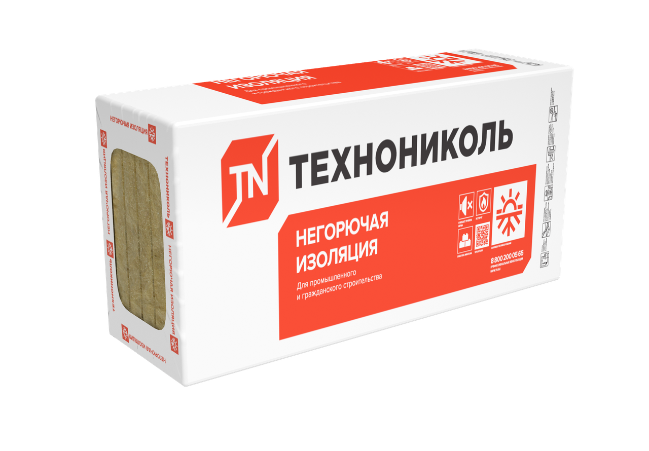 Базальтовий утеплювач ТехноНІКОЛЬ Техноруф Н Оптима 1200х600х50мм 4,32 м2/упк - Зображення 2