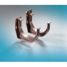 Торцевий кронштейн жолоба ProAQUA Ø 150 мм коричневий - Зображення 2