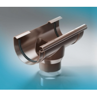 Лійка зливна ProAQUA Ø 150 коричнева - Зображення 3