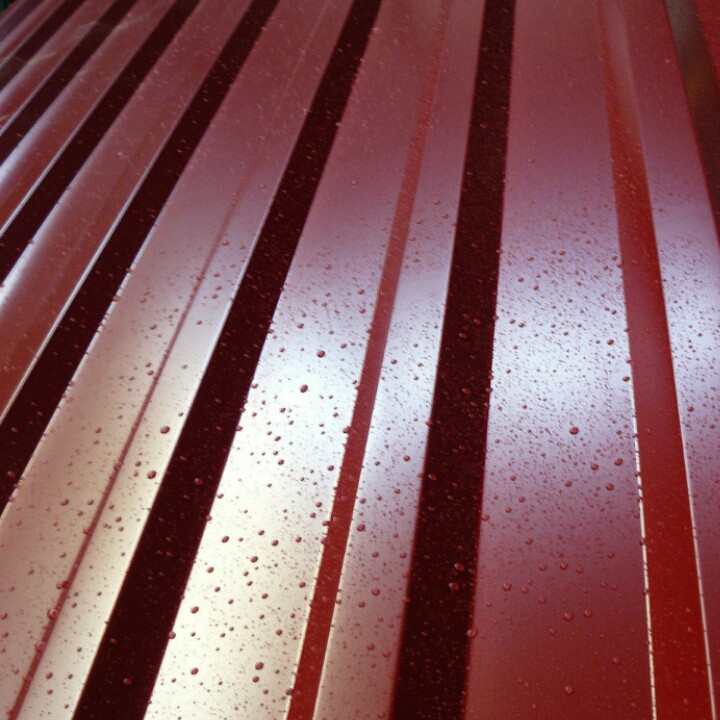 Профнастил C 18 тип П Китай Rogo 0.45 мм.RAL 3005 глянець