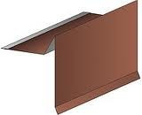 Торцева планка для покрівлі з бітумної черепиці МАТ 0,45 мм Китай - Зображення 2