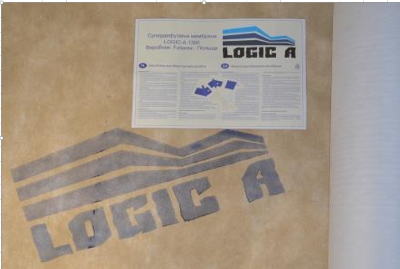 Супердифузійна мембрана LOGIC-A 1300 Basic 115гр/кв.м. - Зображення 2