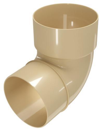 Коліно труби 87° Devorex Elegance 140/100 м - Зображення 2